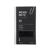 【日本一九堂印刷所】MEMO NOTE 筆記本 ‧ 空白