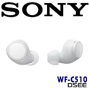 SONY WF-C510 春彩清新 DSEE 11小時長續航 小巧真無線入耳式耳機 4色 公司貨保固一年 白色