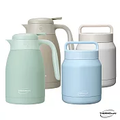 【THERMOcafe凱菲】真空保溫壺+燜燒杯 獨家兩件組(TCTP-1500+TCHF-650)