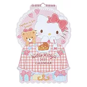 Sanrio 三麗鷗 2025 線圈造型掛曆 壁曆 月曆 Hello Kitty