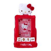 Sanrio 三麗鷗 2025 絨毛卡套造型萬年曆 桌上型月曆 Hello Kitty