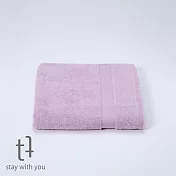 【日本TT毛巾】日本製泉州認證有機棉毛巾－多色任選  (溫和萄紫)