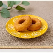 【日本Minoru】Moco優雅煙花 陶瓷淺盤14.7cm ‧ 茉莉黃