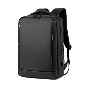HS 商務旅行通勤電腦包 雙肩背包 大容量防潑水背包 (多色可選) 黑色