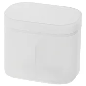 【MUJI 無印良品】PP化妝盒/棉棒用.附蓋約107x72x91mm
