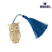 【德國Moses】金色書籤(多款可選) 貓頭鷹
