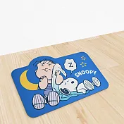 SNOOPY史努比超造型止滑吸水地墊 腳踏墊 好眠
