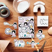 【右手超人】中貼紙／5-3／搗蛋