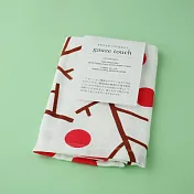 【日本Cyberl】大阪泉州 紗布純棉吸水手巾 ‧ 葡萄(紅)