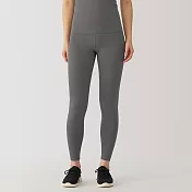 【MUJI 無印良品】女速乾緊身褲 S 灰白