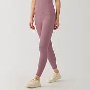 【MUJI 無印良品】女速乾緊身褲 S 煙燻粉