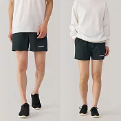 【MUJI 無印良品】男吸汗速乾運動短褲 S 黑色