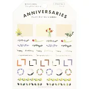 【Greeting Life】ANNIVERSARIES ICON貼紙 ‧ 小花裝飾