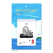 【SHINNIPPON CALENDAR】2025 旅行日曆～365 DAYS JOURNEY～