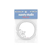 【日本FRONTIER】scooty studio 便利貼 ‧ 麥可狗狗(圓形)