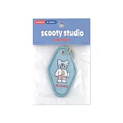 【日本FRONTIER】scooty studio 刺繡鑰匙圈 ‧ 麥可狗狗