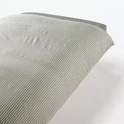 【MUJI 無印良品】再生聚酯速乾被套/S/綠格紋【成品尺寸】145*210cm 附拉鍊。【適用尺寸】150*210 cm。