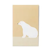 【MUJI 無印良品】竹紙信封袋.小.北極熊(3入組)約70x110mm