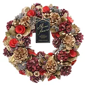 【日本Green House】Xmas聖誕 精美裝飾花圈(L) ‧ 情夢之語