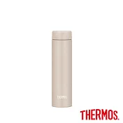 【THERMOS膳魔師】不鏽鋼真空保溫杯180ml(JOJ-180-BN) 奶茶棕