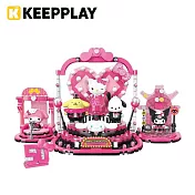 【正版授權】KEEPPLAY 場景積木 三麗鷗 50週年紀念 閃耀百老匯 積木公仔 益智玩具/玩具 啟蒙積木