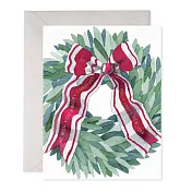 【 E.Frances 】Laurel Wreath Holiday Card 聖誕卡 #HO877