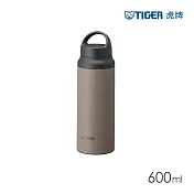 TIGER虎牌 提把手外出運動不鏽鋼保溫杯600ml(MCZ-T060) 奶霧咖啡