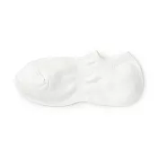 【MUJI 無印良品】男棉混淺口直角襪25-27cm 柔白