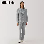 【MUJI 無印良品】MUJI Labo男喀什米爾混外套 S 淺灰