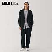 【MUJI 無印良品】MUJI Labo男喀什米爾混外套 S 黑色