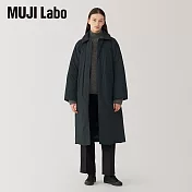 【MUJI 無印良品】MUJI Labo女羽絨大衣 XL 黑色