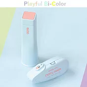 KOKUYO GLOO Bi-Color限定方形口紅膠+好黏便利貼 (藍x粉)