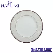 【Narumi】NOCTURNE PLATINUM夜曲骨瓷平盤(16cm)