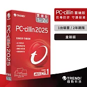 趨勢PC-cillin 2025 雲端版 二年一台標準盒裝