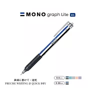 【TOMBOW日本蜻蜓】MONO graph Lite 中性筆 -0.5mm黑色 標準