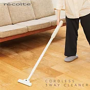 recolte 日本麗克特 Cordless 3way Cleaner 無線吸塵器 RSC-3 自然白