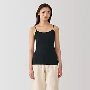 【MUJI 無印良品】女彈性細肩帶 M 黑色