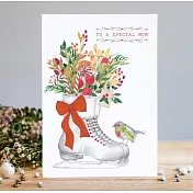 【LOUISE TILER】MUM CHRISTMAS SKATES 聖誕卡 #CF003