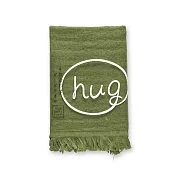 【宮本Miyamoto】日本hug四重紗 超吸水純綿萬用巾 ‧ 草綠