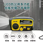 LED防災用多功能手搖充電式手電筒 (RD639) 手轉發電 緊急照明 防災包 居家安全