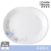 【美國康寧】CORELLE 春晨藍花-腰子盤