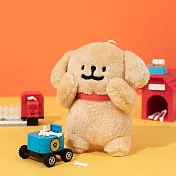 Maltese線條小狗毛絨掛件 (小金毛基礎款)