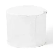 【MUJI 無印良品】聚酯纖維雙面兩用洗衣袋/大型約直徑47x高37cm
