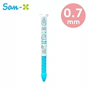 【日本正版授權】角落生物 mini 雙色原子筆 0.7mm 日本製 原子筆/圓珠筆 角落小夥伴 - 恐龍款