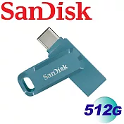 【代理商公司貨】SanDisk 512GB Ultra Dual Drive Go USB Type-C OTG 雙用隨身碟- 海灣藍
