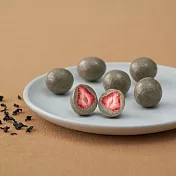 【MUJI 無印良品】無選別伯爵奶茶可可含餡草莓８０ｇ