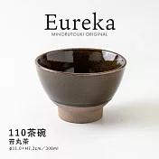 【日本Minoru】Eureka窯燒 陶瓷餐碗300ml ‧ 苔丸茶