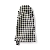 【MUJI 無印良品】麻平織隔熱手套/格子花紋