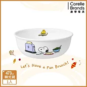 【美國康寧 CORELLE】SNOOPY BRUNCH-473ml韓式湯碗