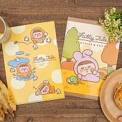 Plastic Thing食妹 童話系列文件夾套裝 (黃)